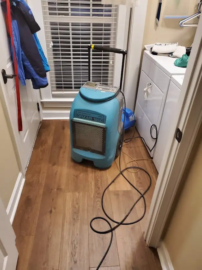 Commercial dehumidifier deployed for Crawl Space Restoration in Orange Park